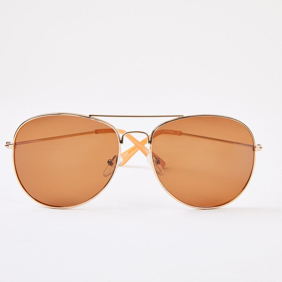 Wire Framed Polarised Sunglasses