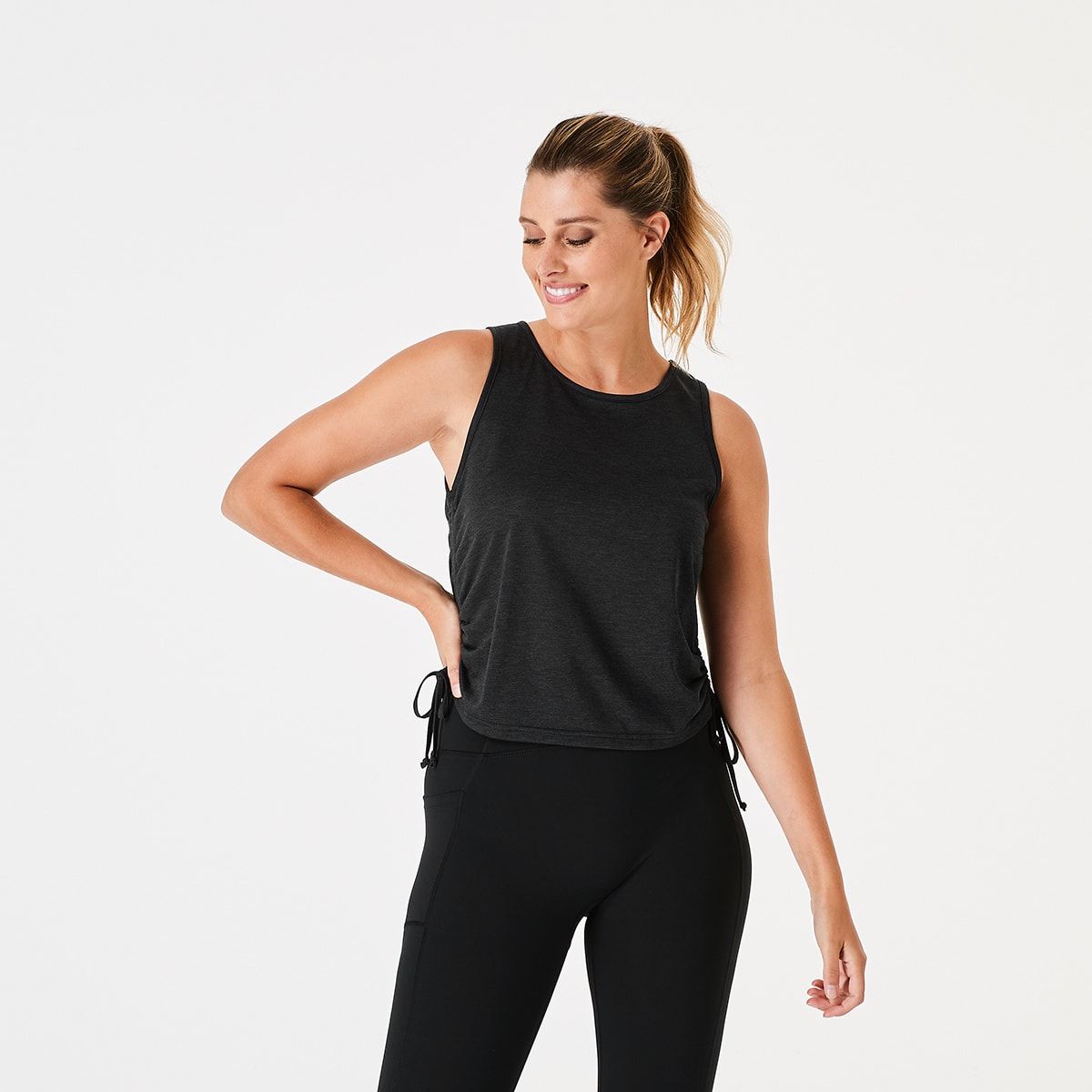 Active Womens Ruched Tank