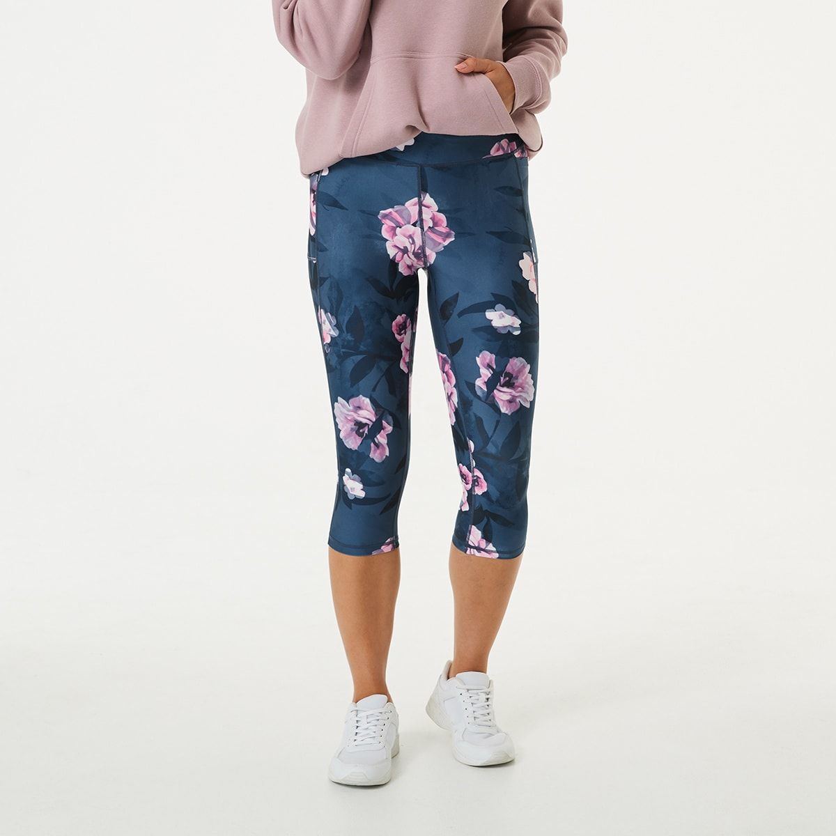 Active Everlast Womens Botanic Crop Leggings