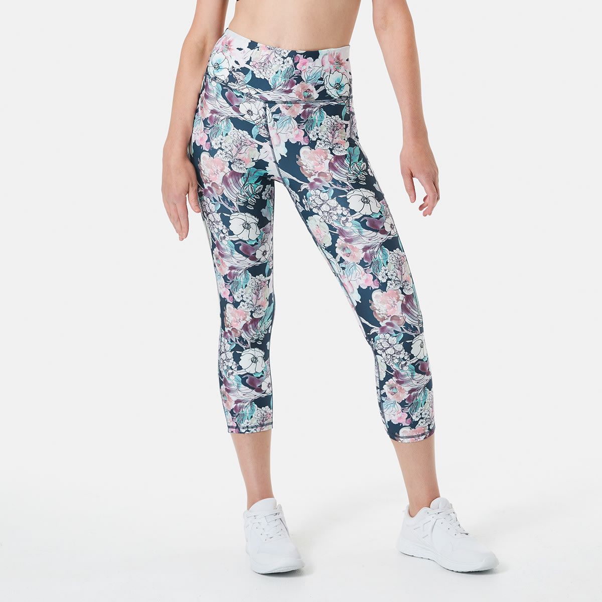 Active Womens Crop Print Leggings