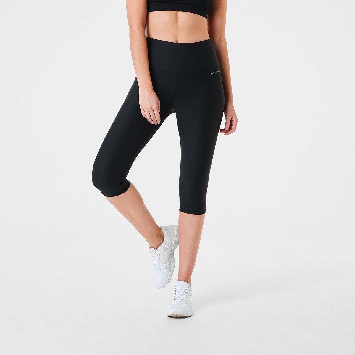 Active Womens Crop Power Leggings