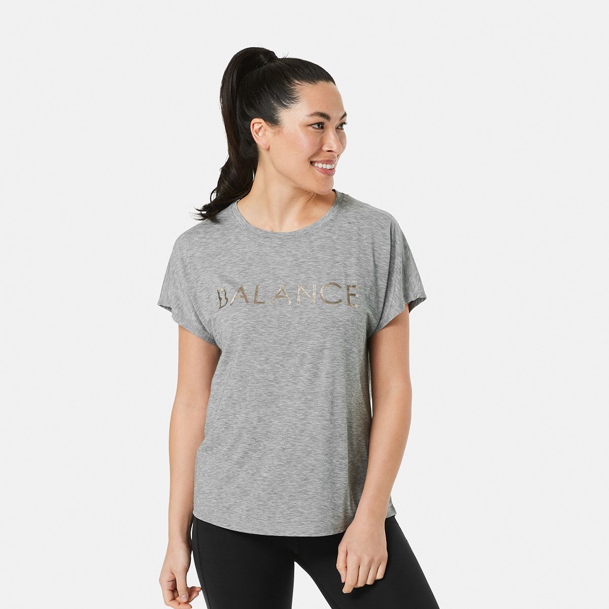 Active Womens Slogan T-Shirt