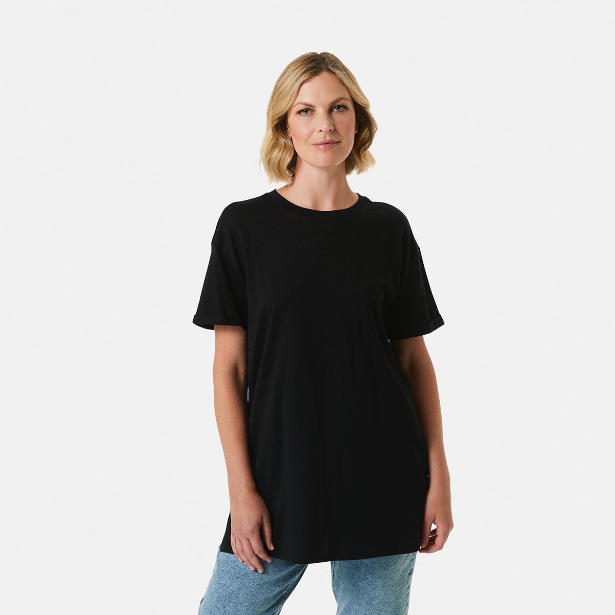 Short Sleeve Boyfriend Tunic