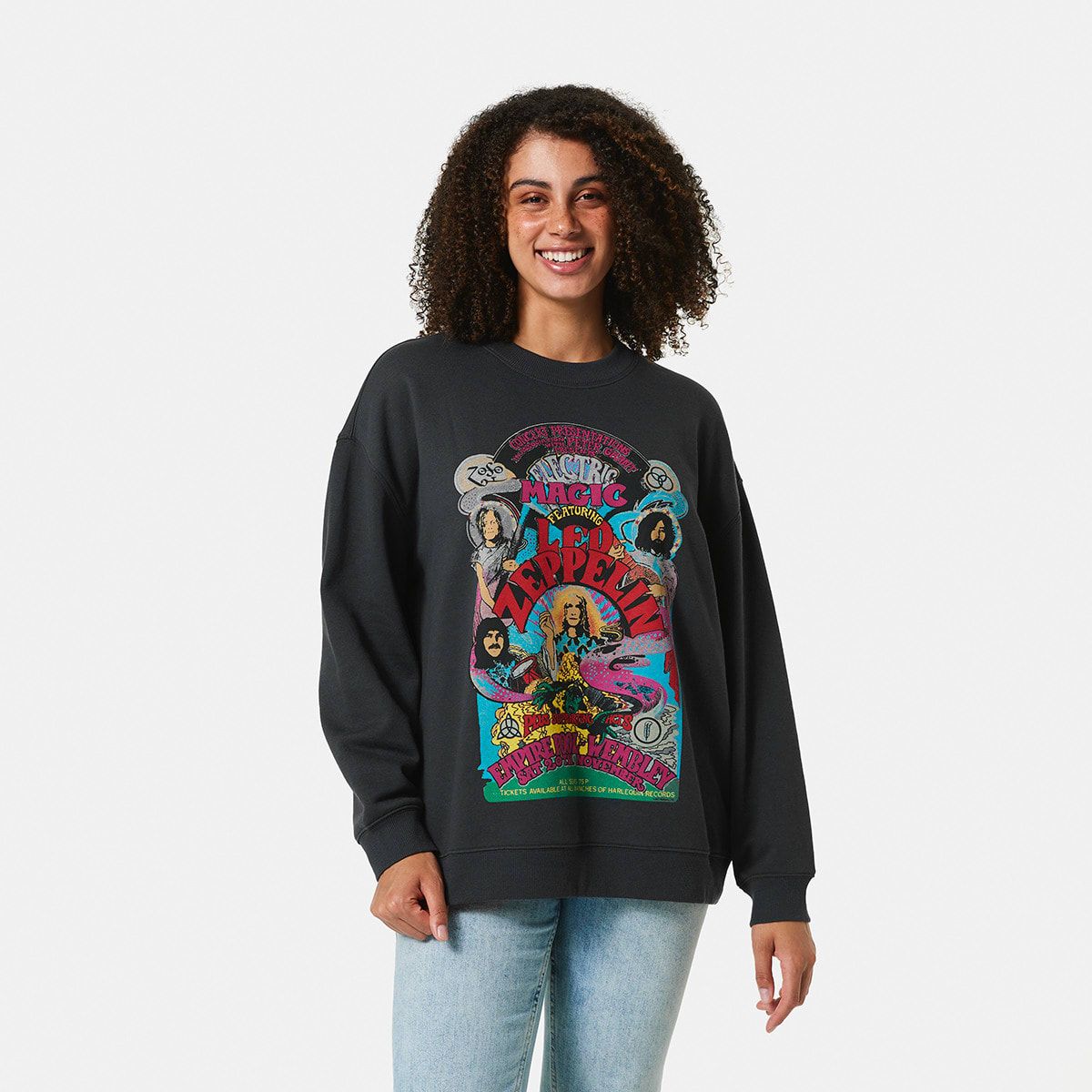 Long Sleeve Led Zeppelin License Sweatshirt