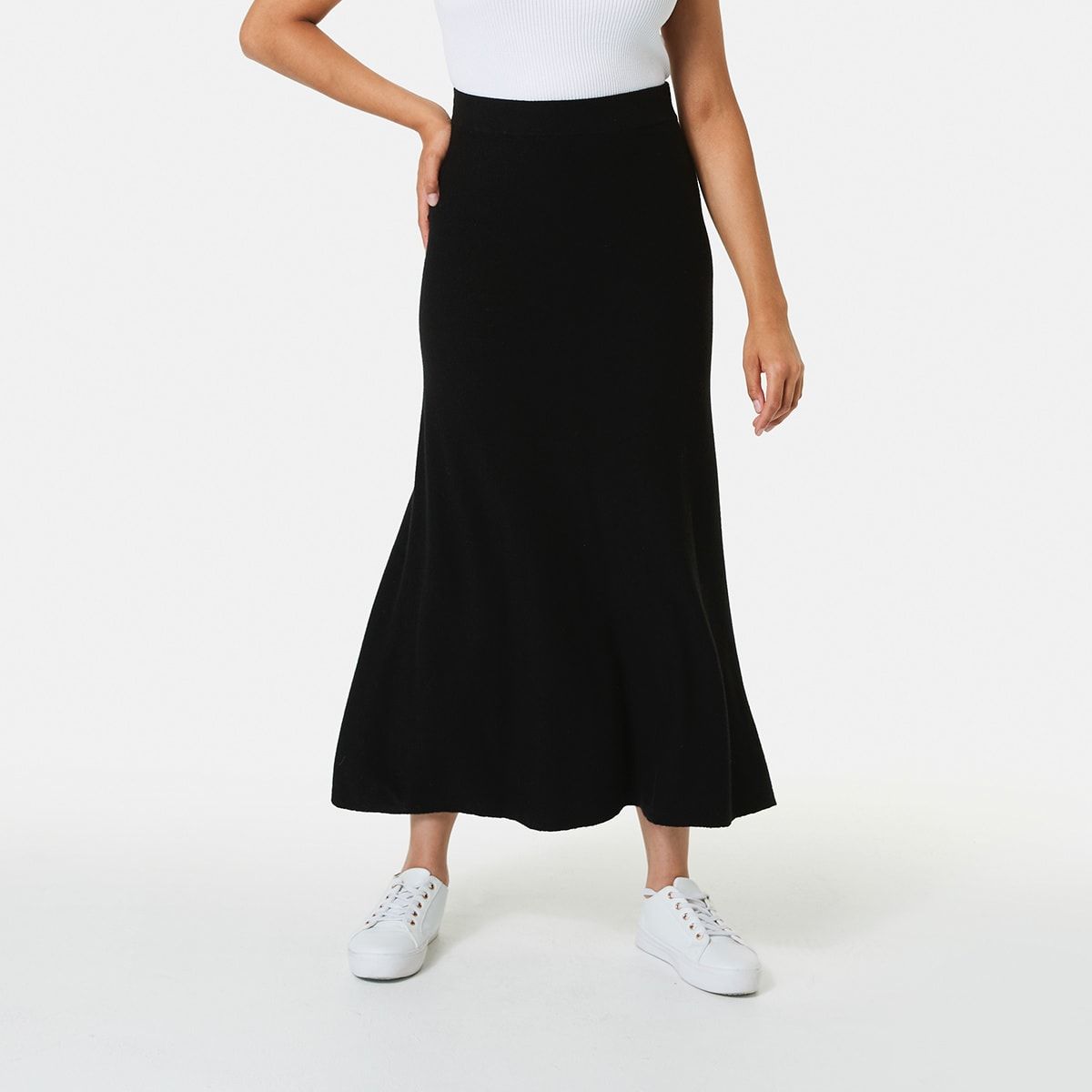 Knit Midi Skirt