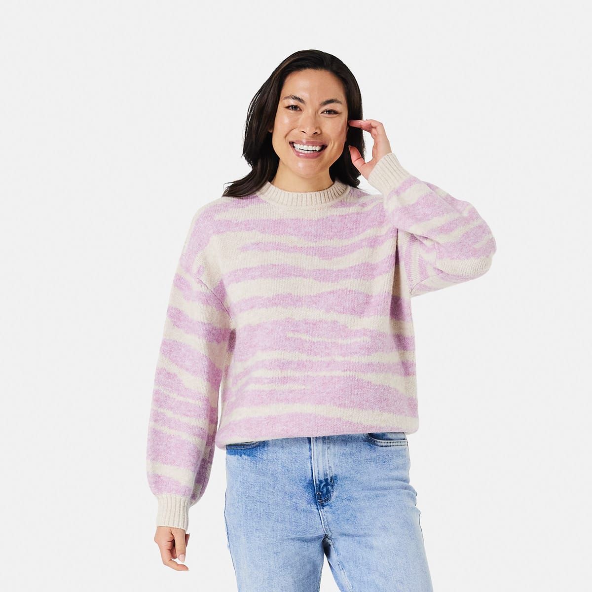 Relaxed Graphic Jumper