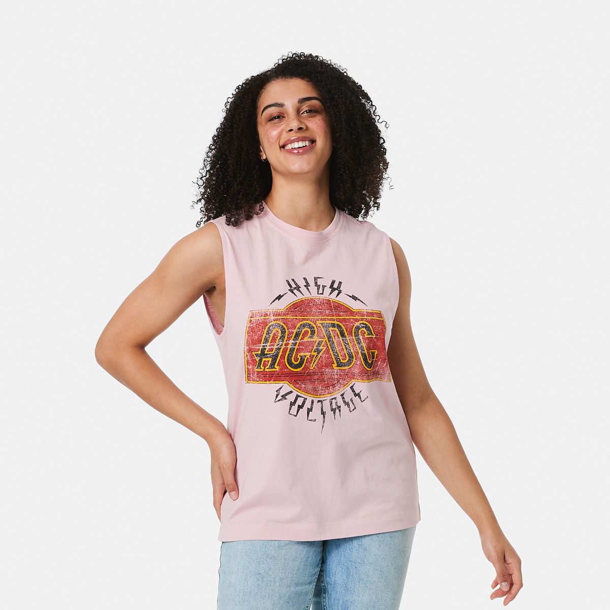AC/DC License Sleeveless Tank