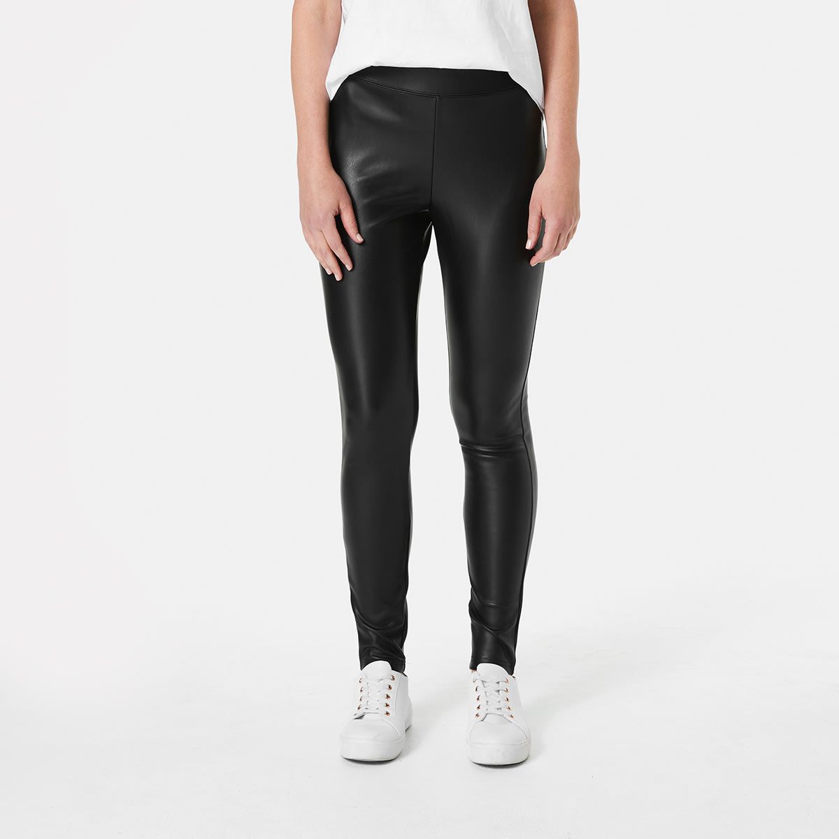 Coated Leggings