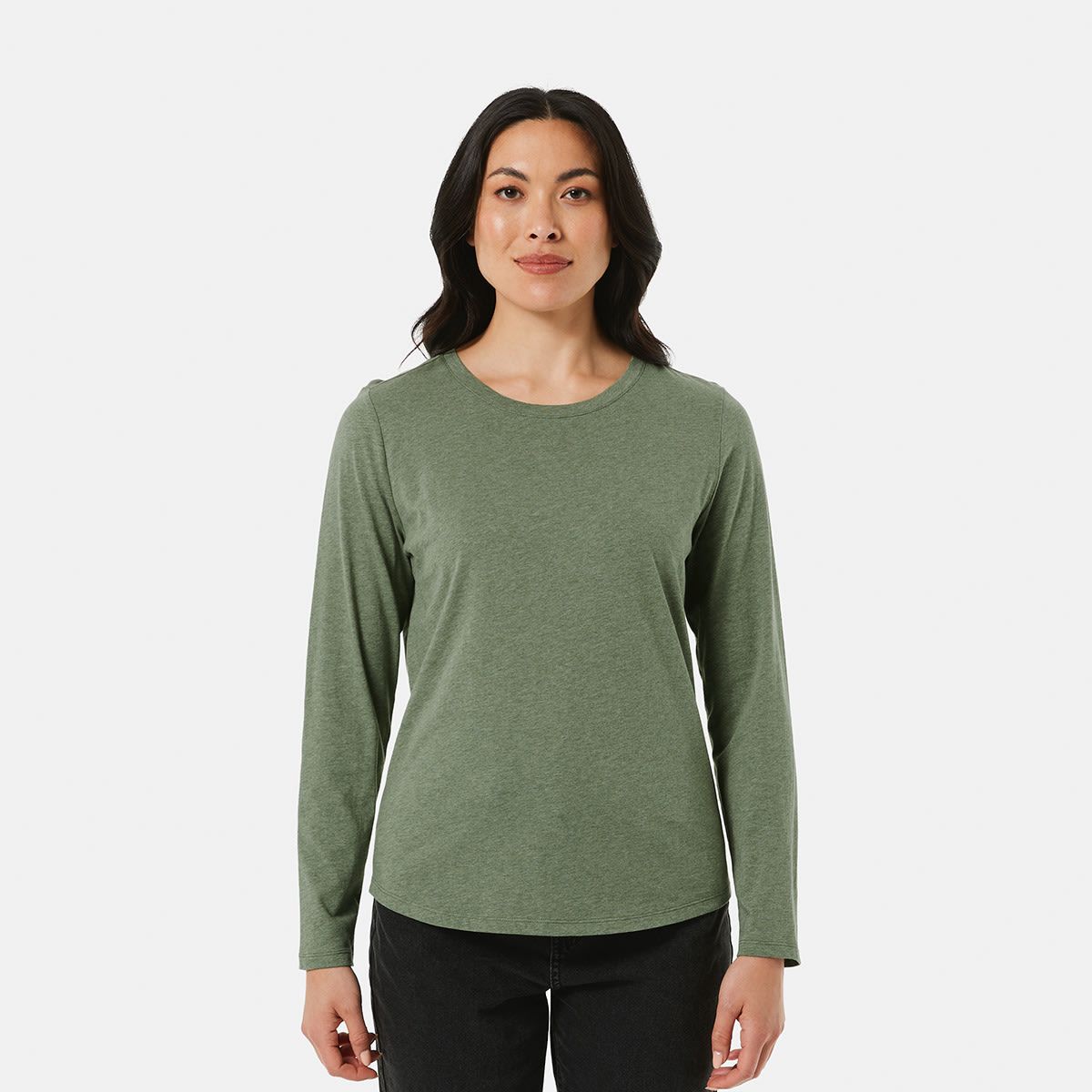 Long Sleeve Textured T-shirt