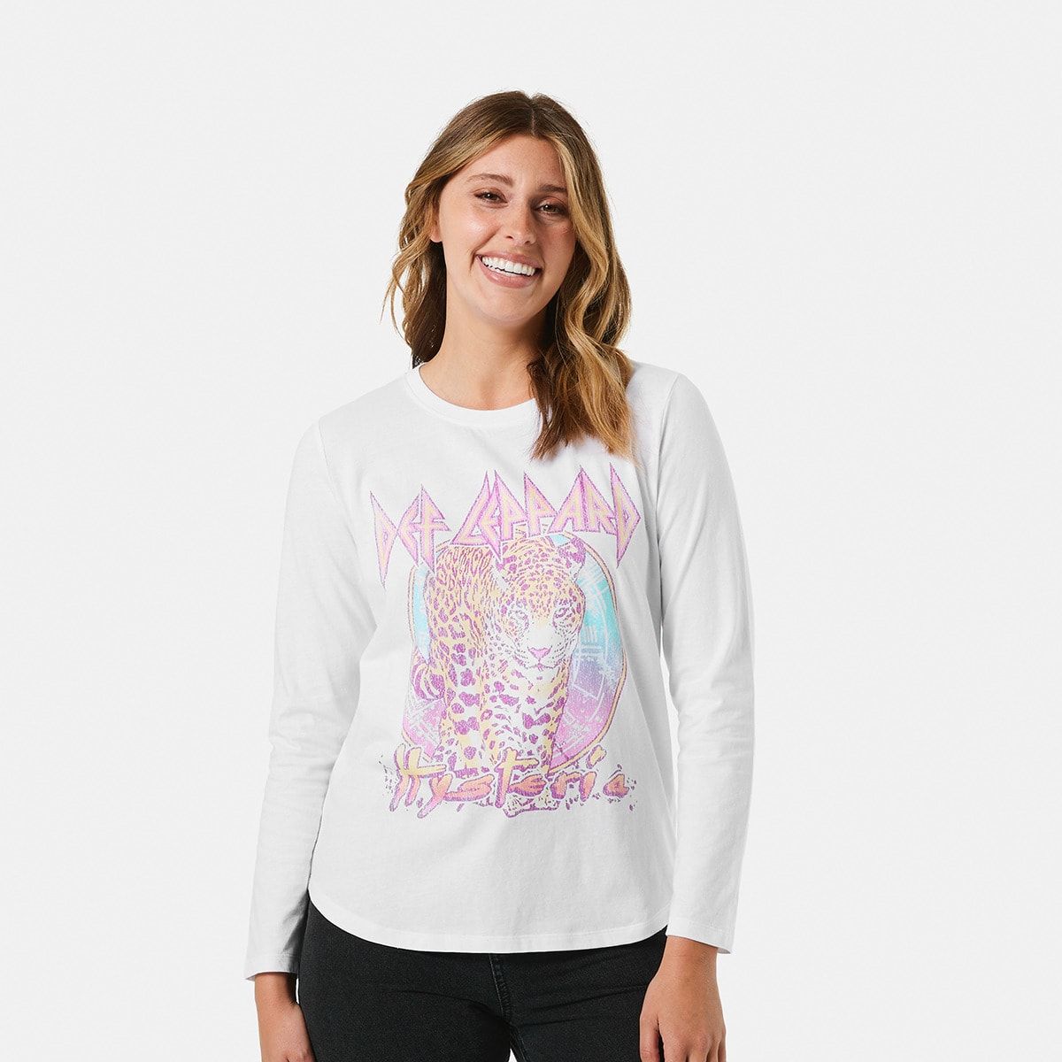 Def Leppard License Long Sleeve T-shirt