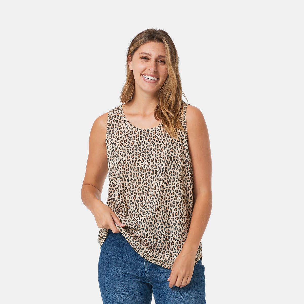 Linen Blend Tank