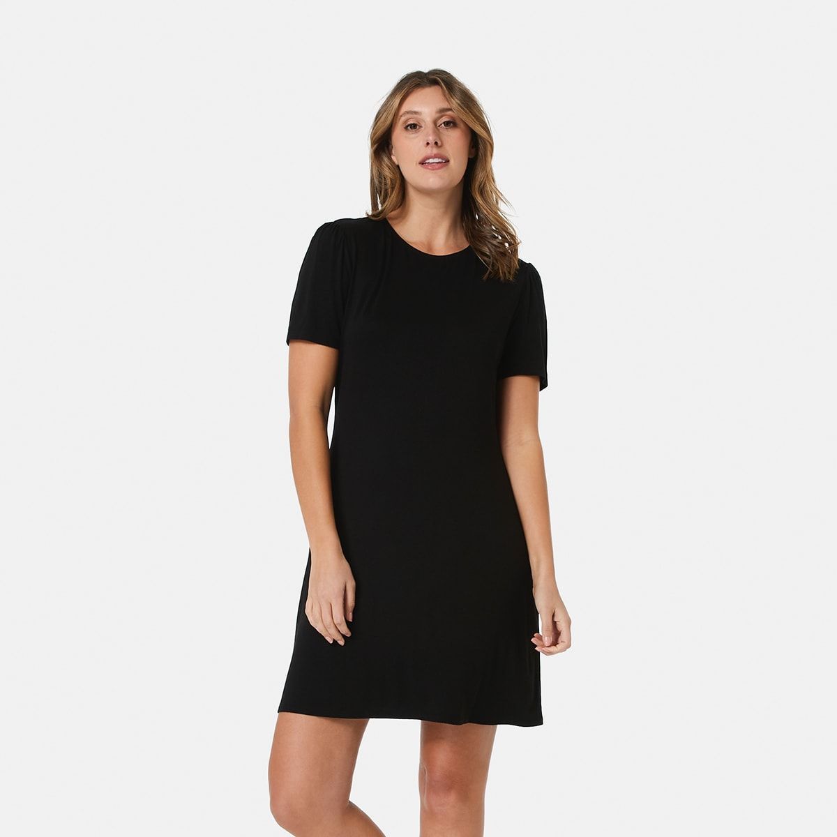 Short Puff Sleeve Dress