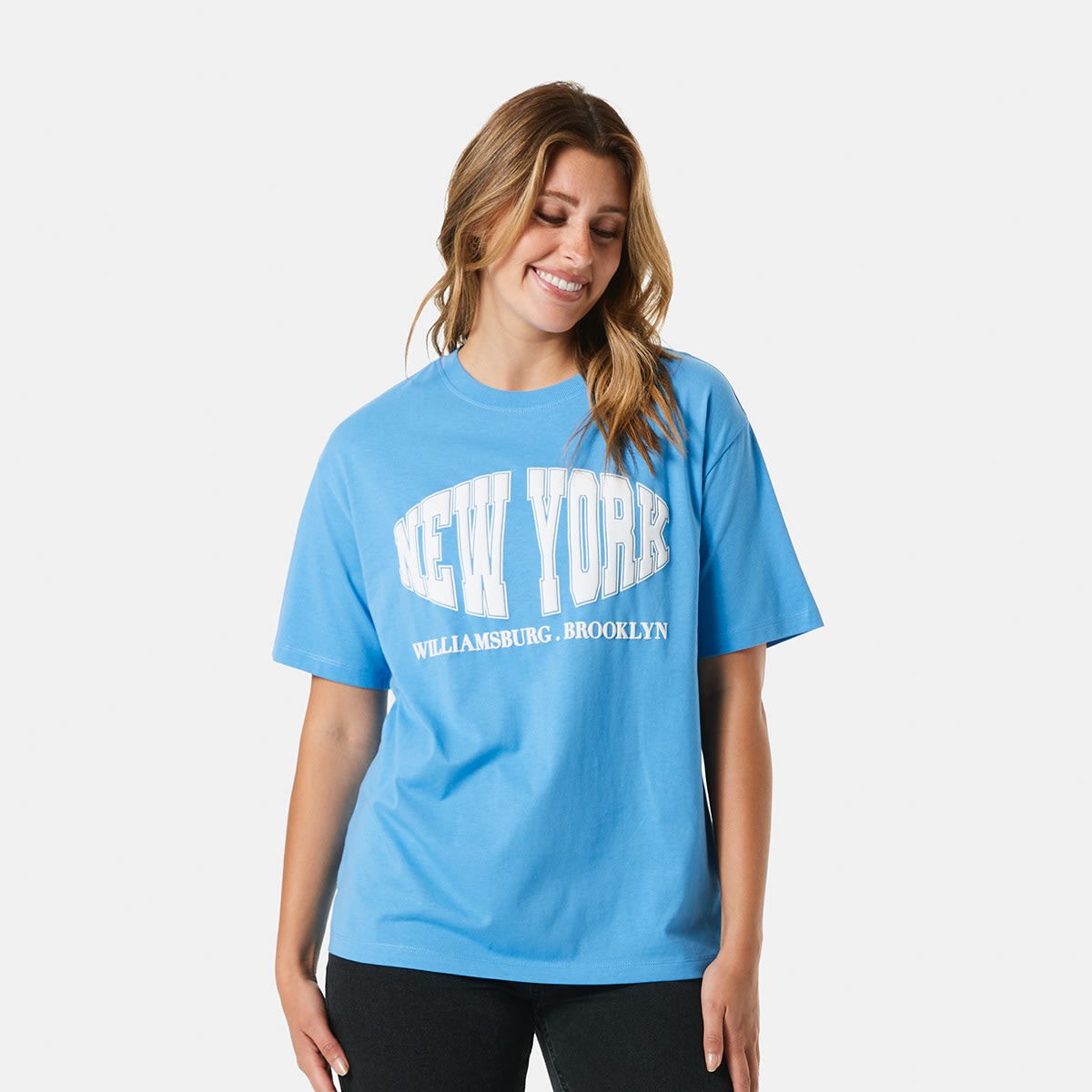 Short Sleeve Oversized Boyfriend T-shirt
