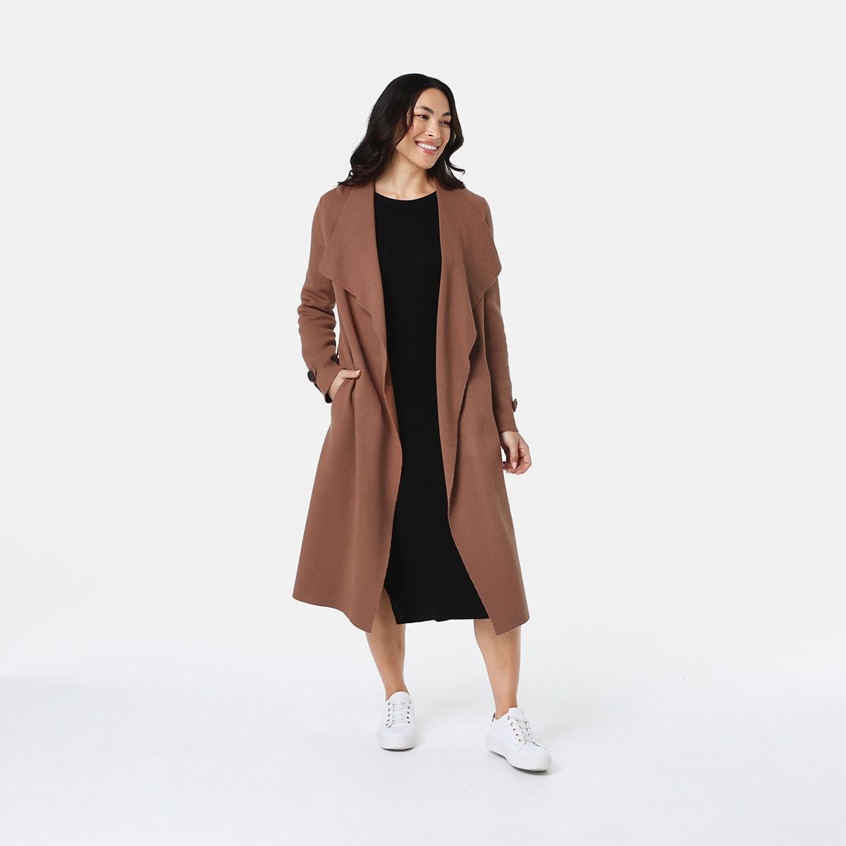Trench Look Coatigan