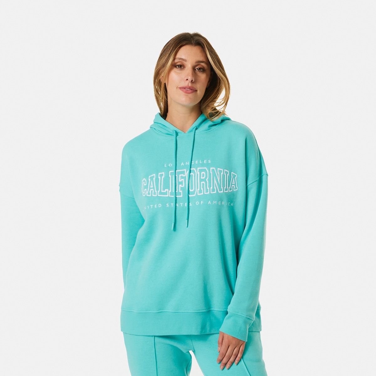 Oversized Print Hoodie