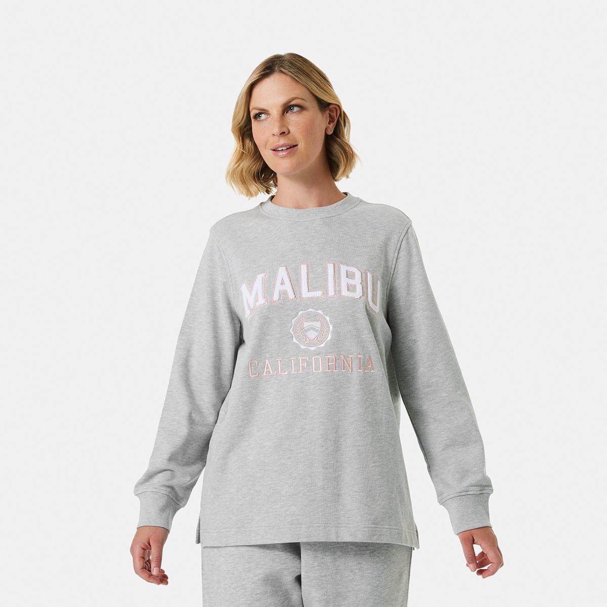 Relaxed Print Sweatshirt