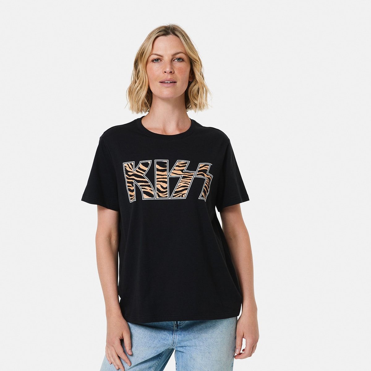 Short Sleeve Kiss License T-shirt