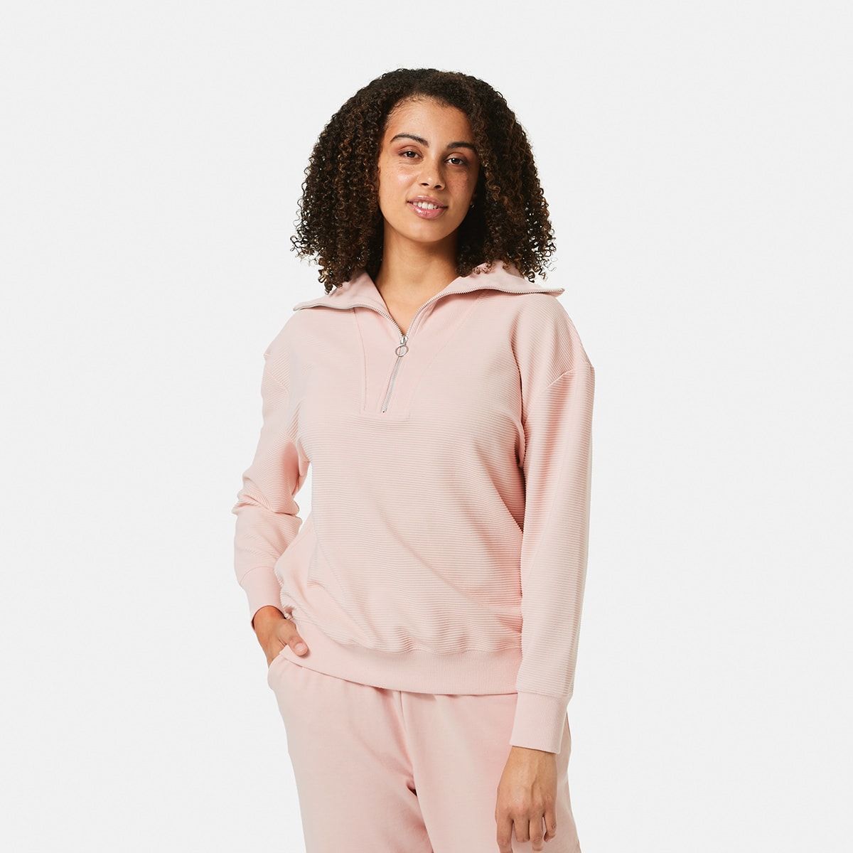 Ottoman Zip Sweatshirt