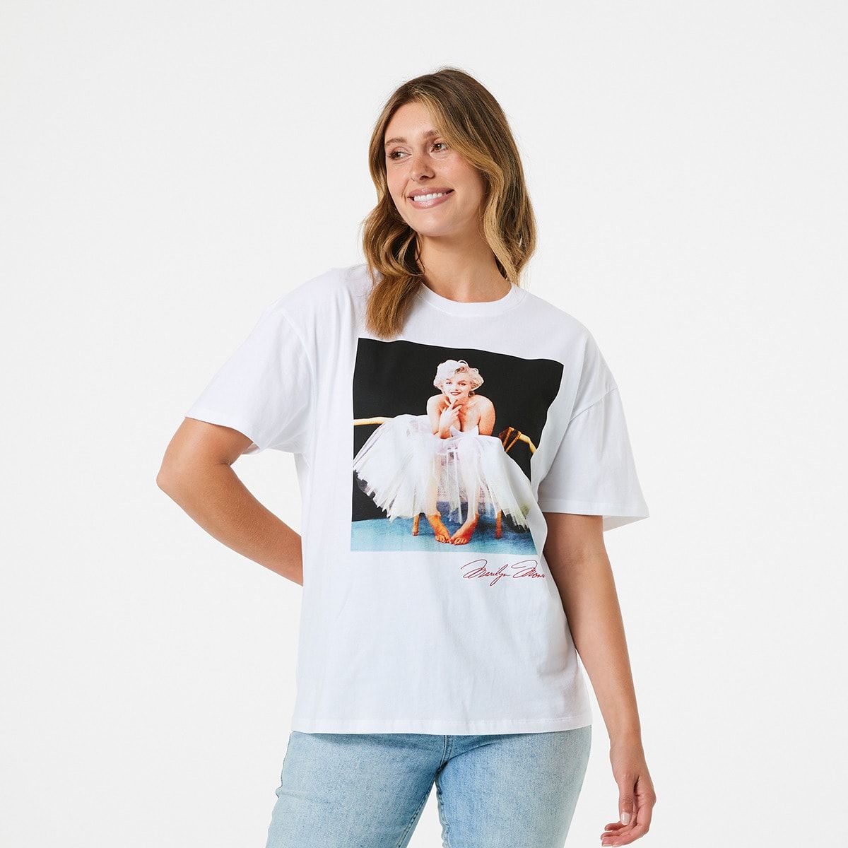 Short Sleeve Marilyn Monroe License T-shirt