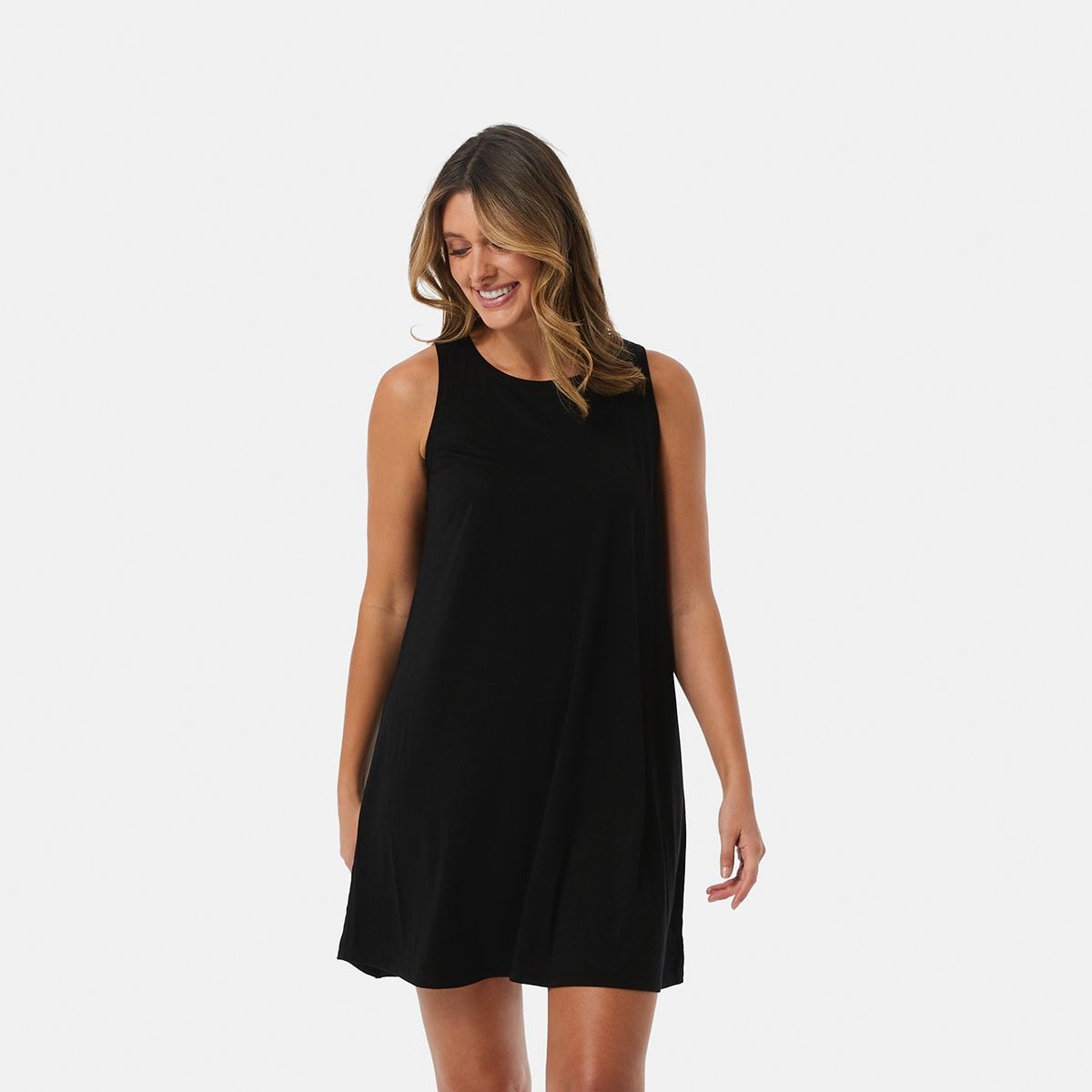 Sleeveless Swing Dress