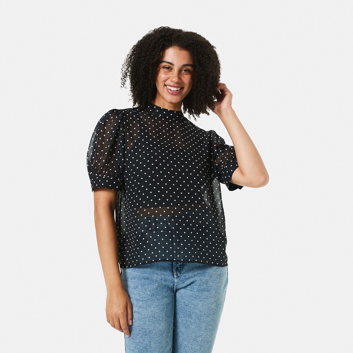 Cuff Sleeve Top
