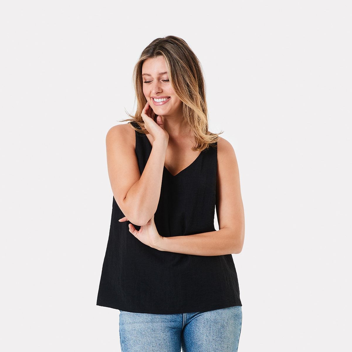 Sleeveless Casual Tank