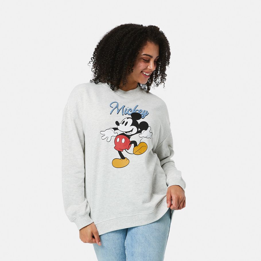 Mickey Mouse License Long Sleeve Sweatshirt