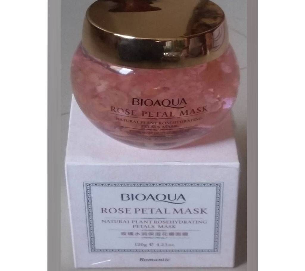 BIOAQUA Rose Petal Mask - 120g - Japan  