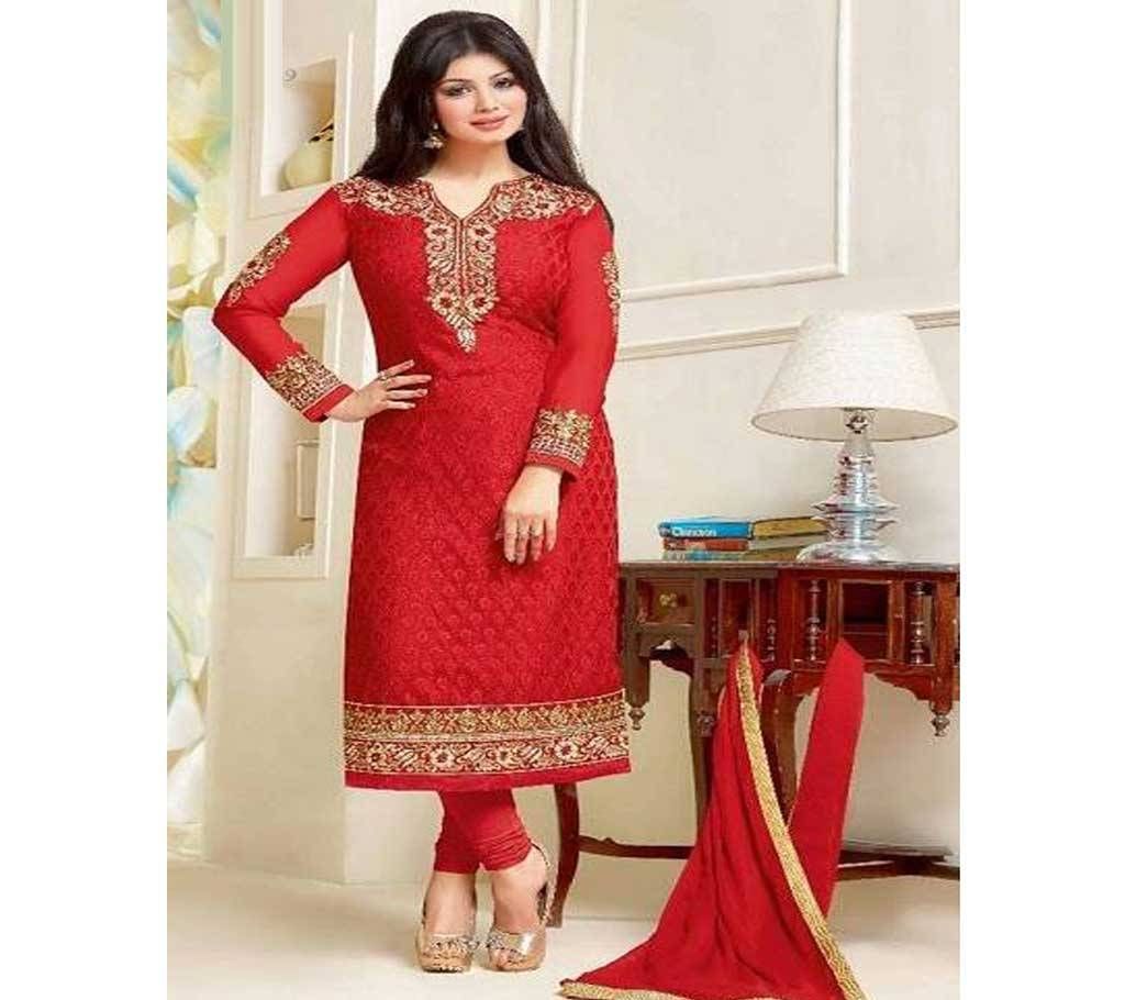 Unstitched block printed Salwar Kameez seblock-289