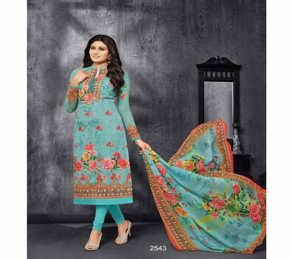 Indian Designer Unstitched Georgette Salwar Kameez Suit