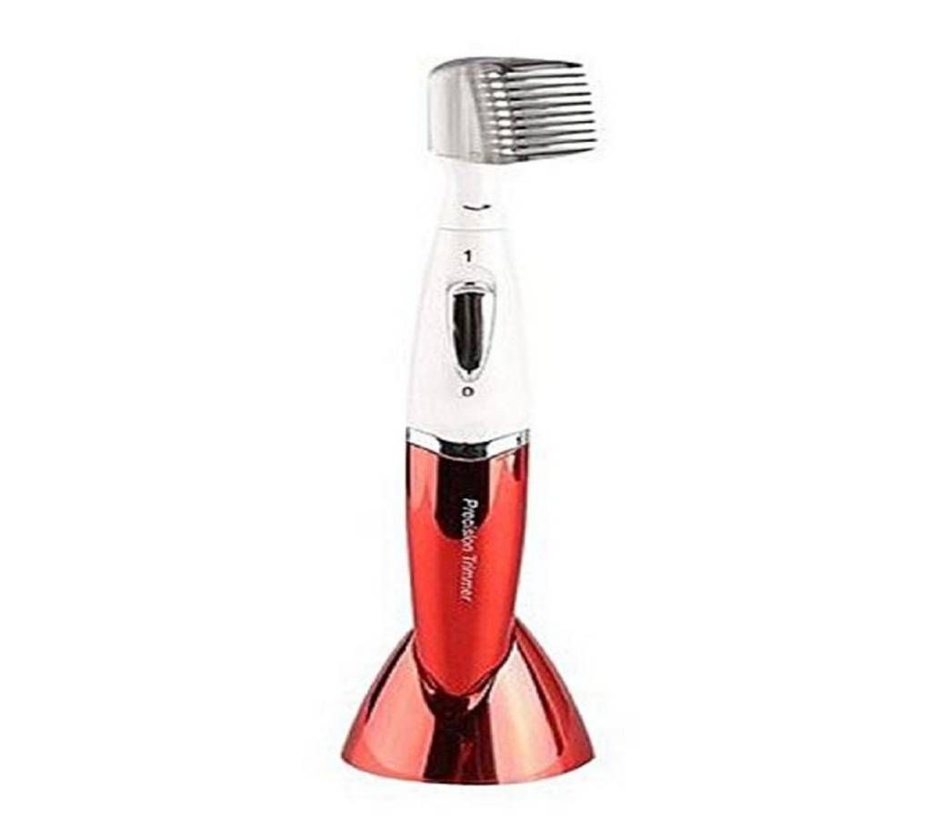 kemei KM-8188 Washable Electric Lady Shaver  - White and Red