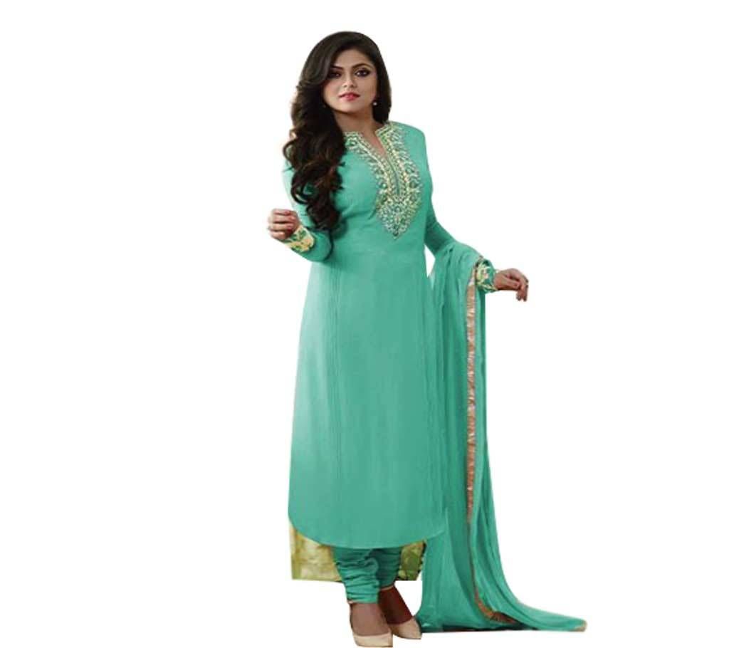 unstitched skin printed Rajdhani voyel cotton  salwar kameez stblock-192
