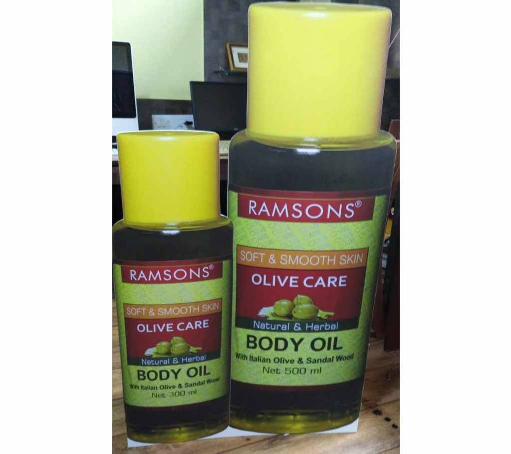 RAMSONS olive care body oil - 300ml - India