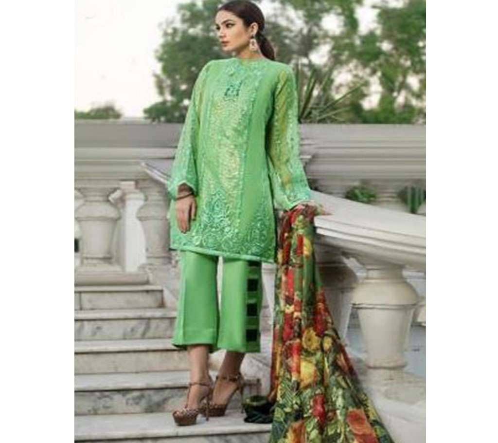 Honey Waqar- 600-205 Unstitched Three Piece