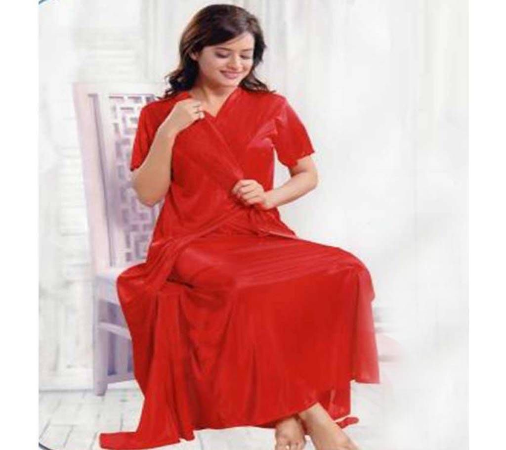Fashionable Two Part Nighty-4637 B