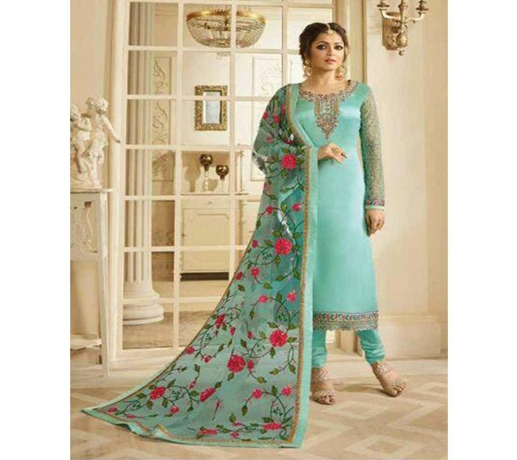Unstitched Weightless Georgette Three Pieces - Copy