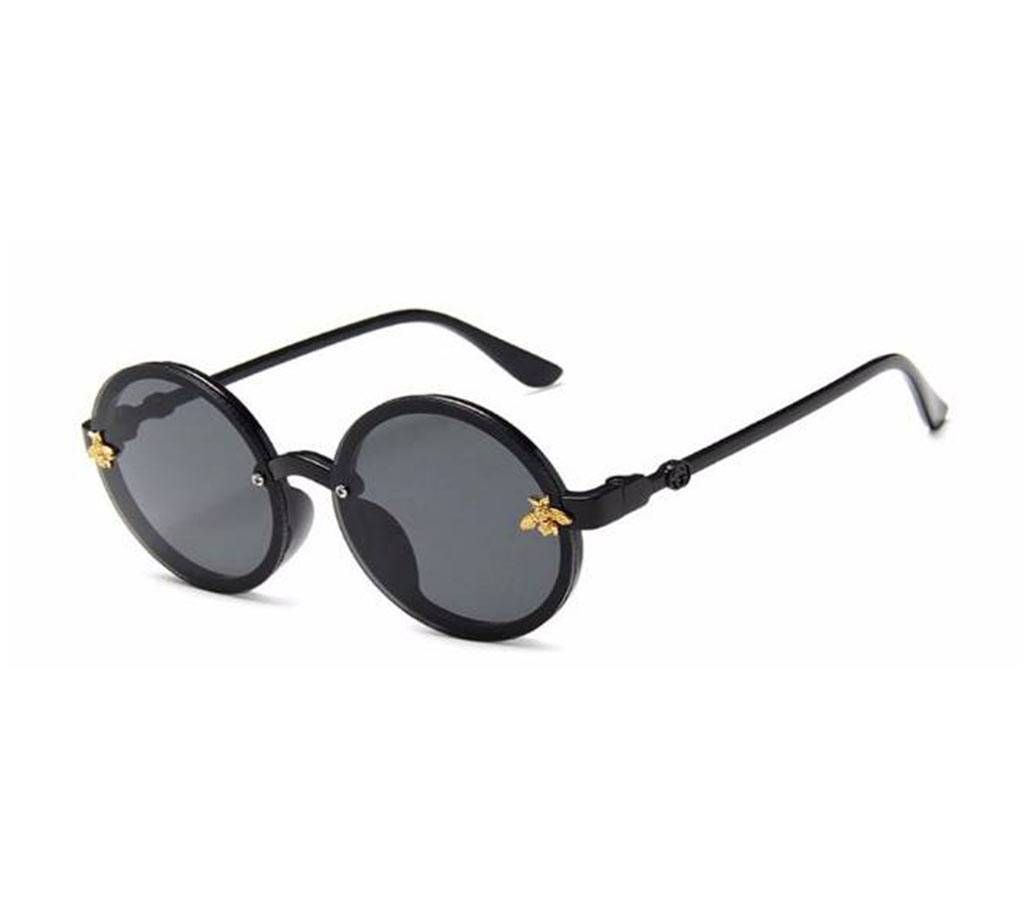 Cute Round Little Bee UV400 Retro SunGlasses For Girls