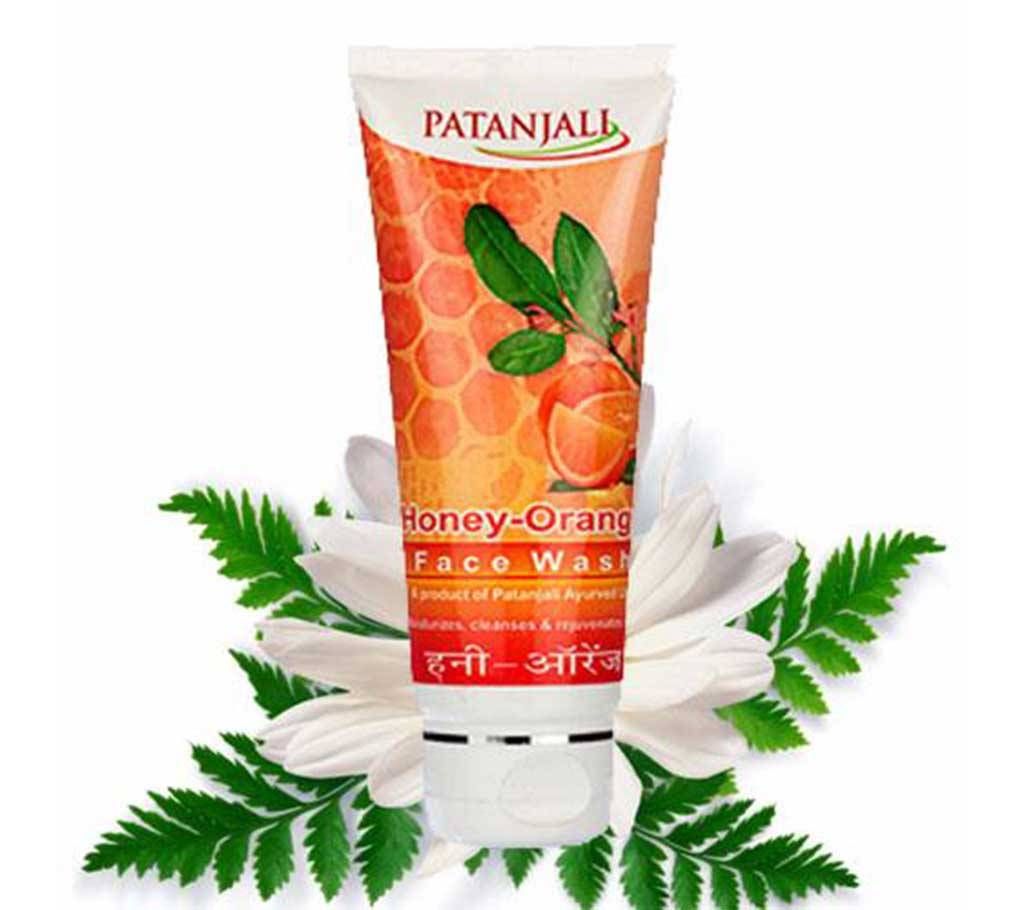 PATANJALI HONEY ORANGE FACE WASH 60 GM