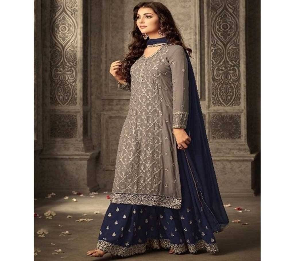 Georgette Party Wear Palazzo Salwar Suit (Copy)