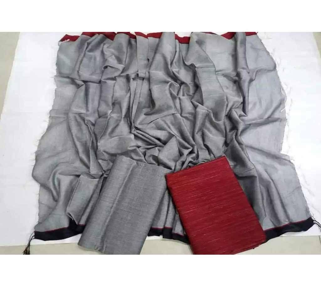 Unstiched tant cotton  three piece