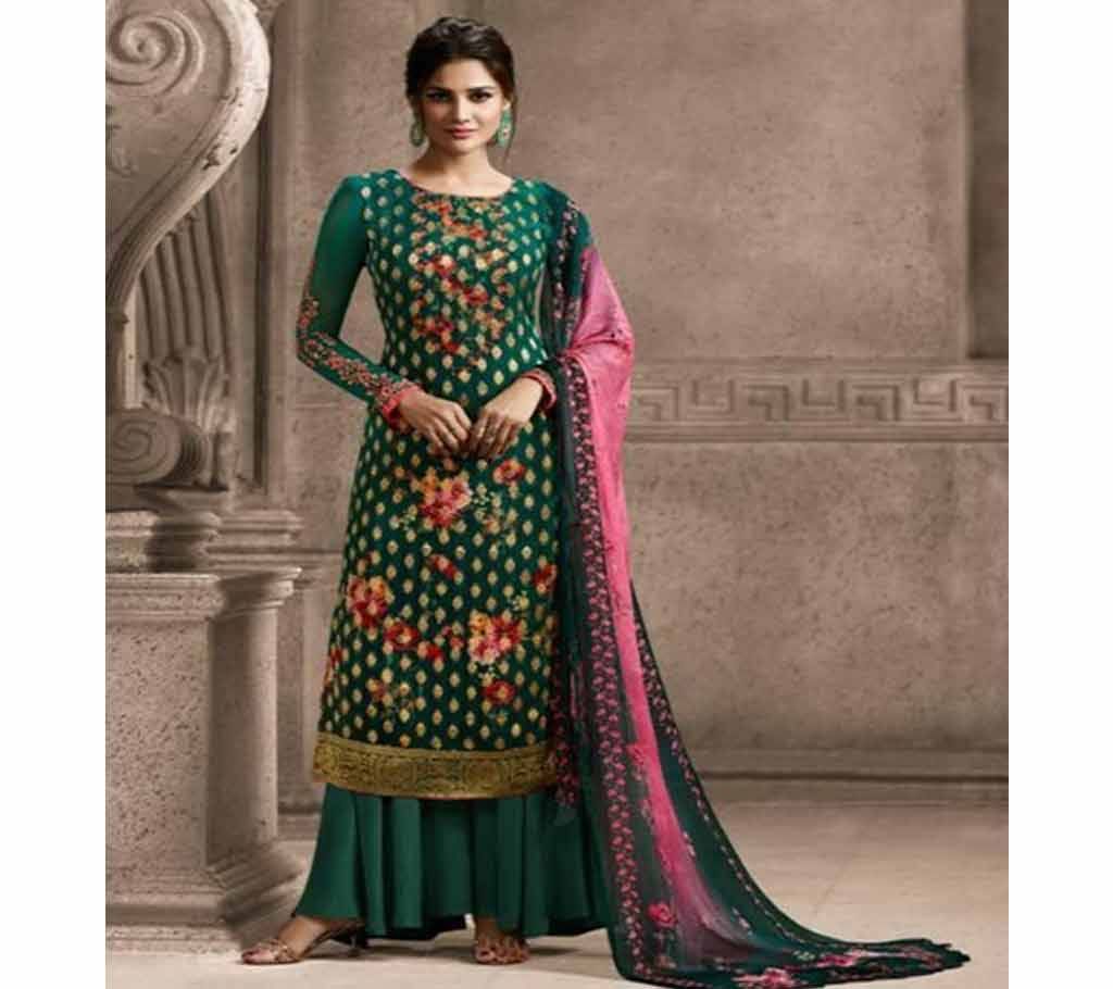Hansa Husna Banaras Vol-8 - 8008 - Dark Aqua Green - RAF