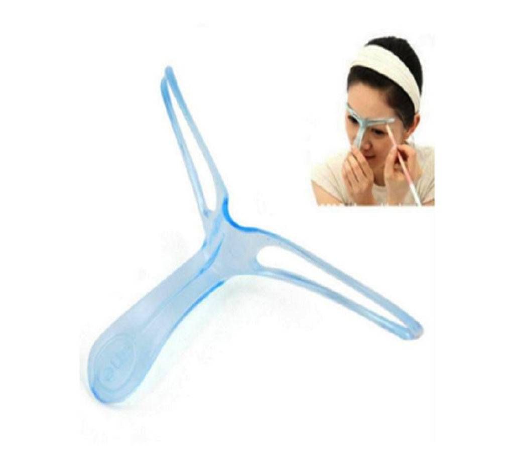 Eyebrow template shaper 