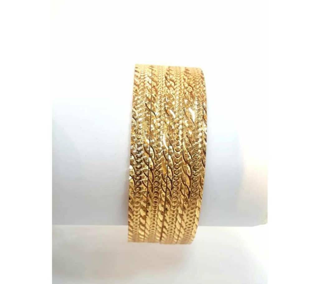 Indian Gold Plated Bangles 4 Pcs 