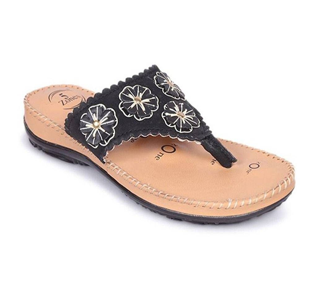 Dr.Mouch Black Ladies Medicated Sandal