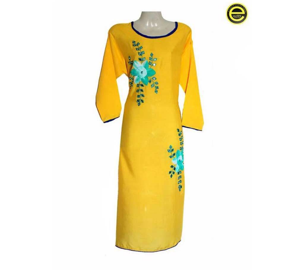 Stitched Chinese Linen Kurti