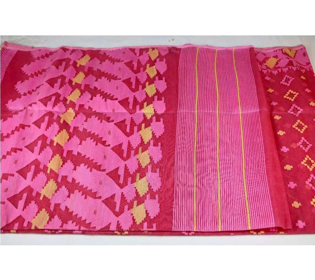 Half Silk Jamdani Sharee