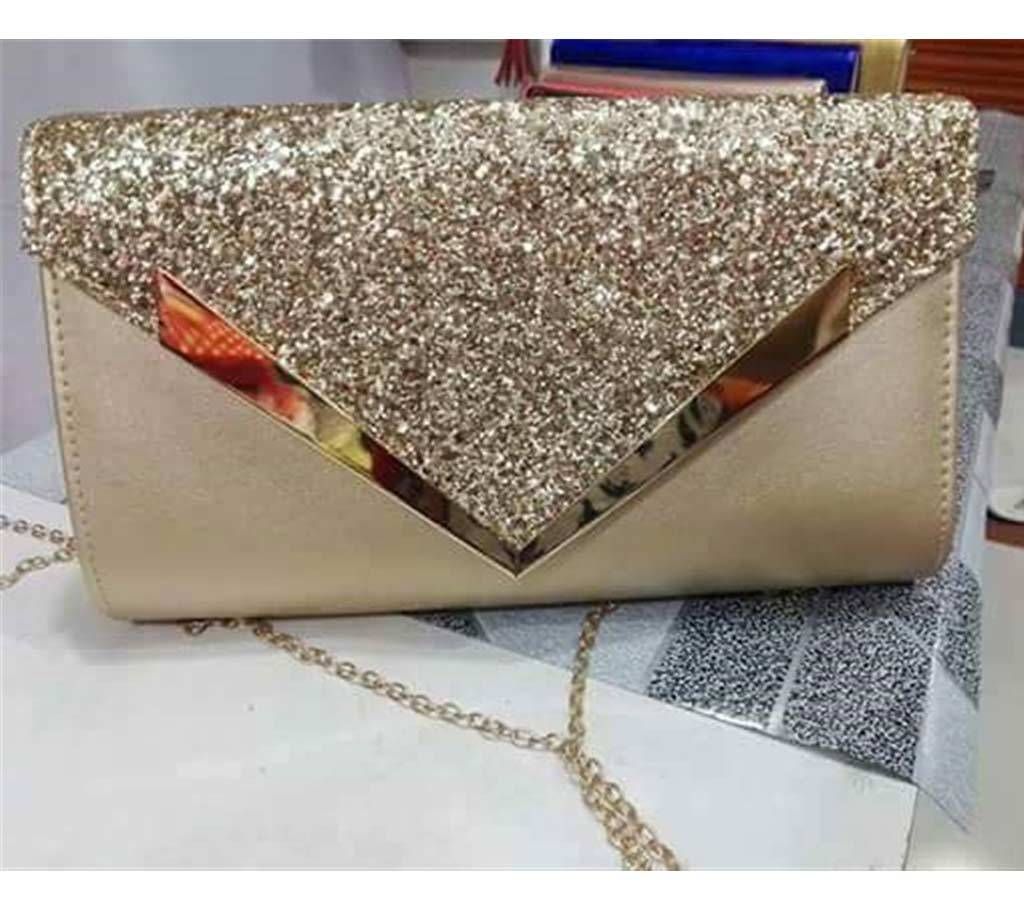 Ladies Golden Party Purse