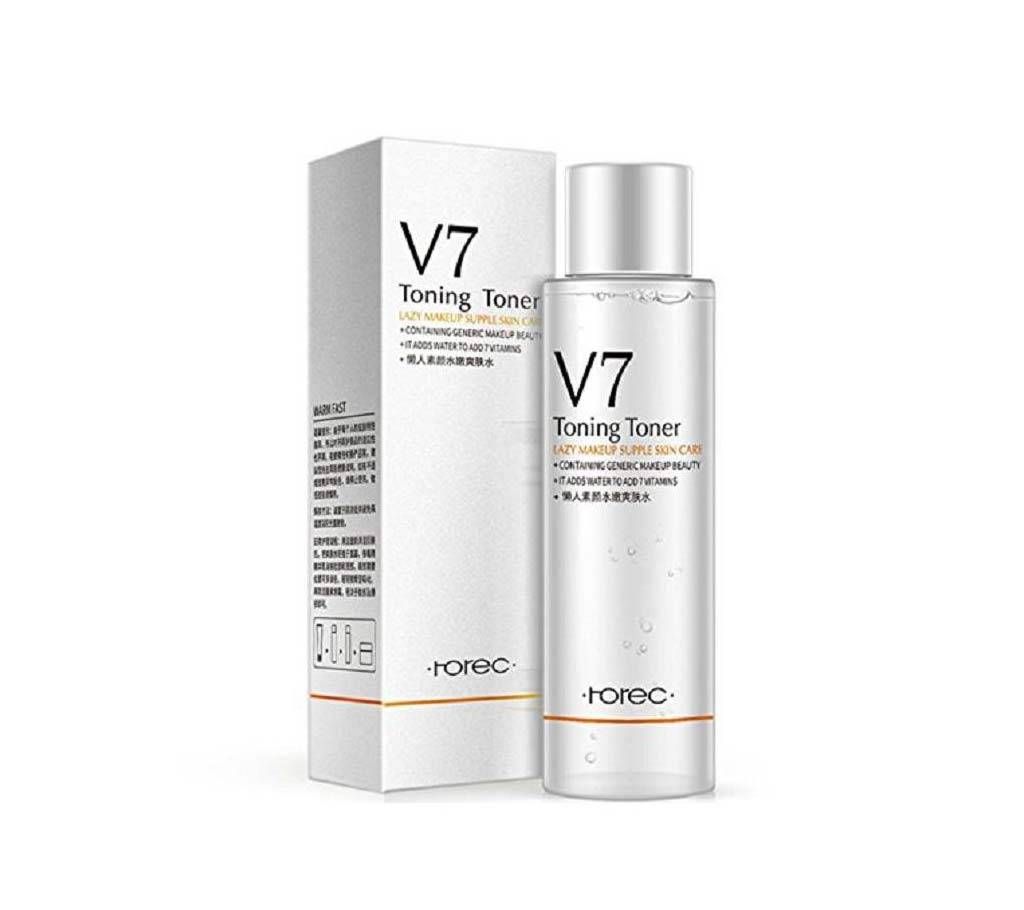 V7 Toning Toner Makeup Supple Skin Moisturizing Natural Nutritional 120ml (South Korea)