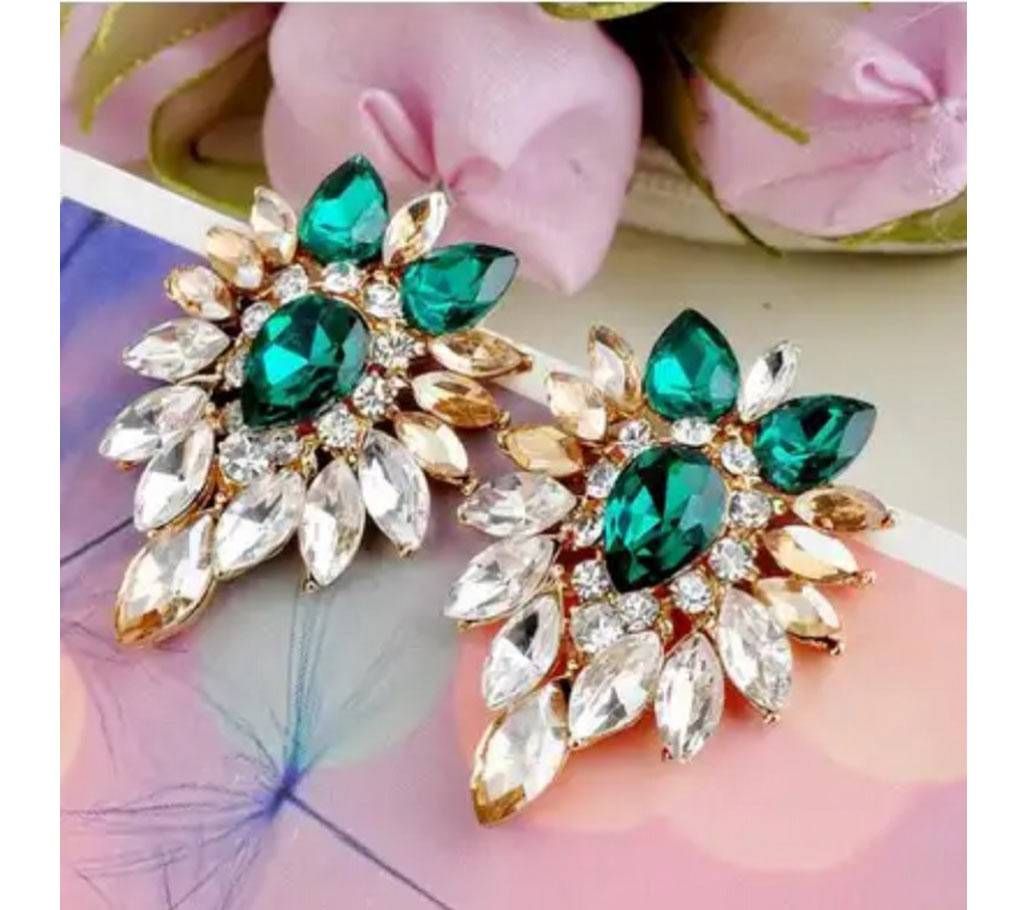 Chia Fashion Vintage Flower Stud earrings (by Pink Point - CHIA93)