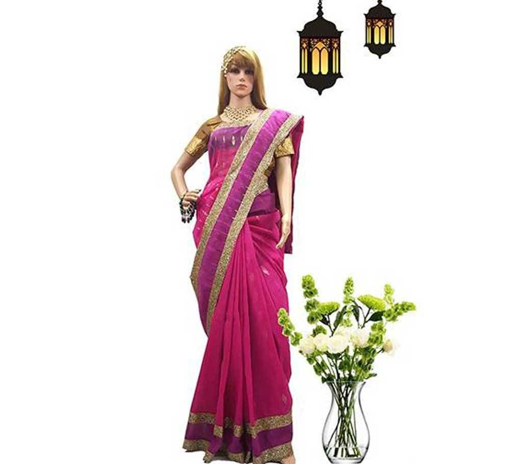 Dhakai Jamdani Half Silk Sharee